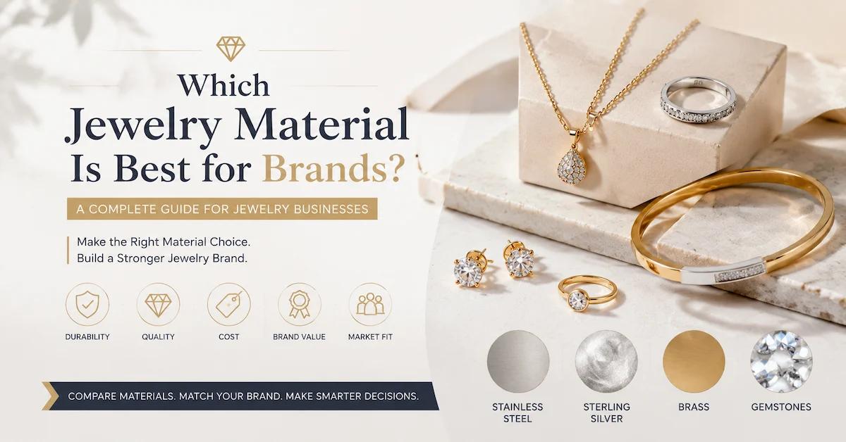 Which Jewelry Material Is Best for Brands? A Complete Guide