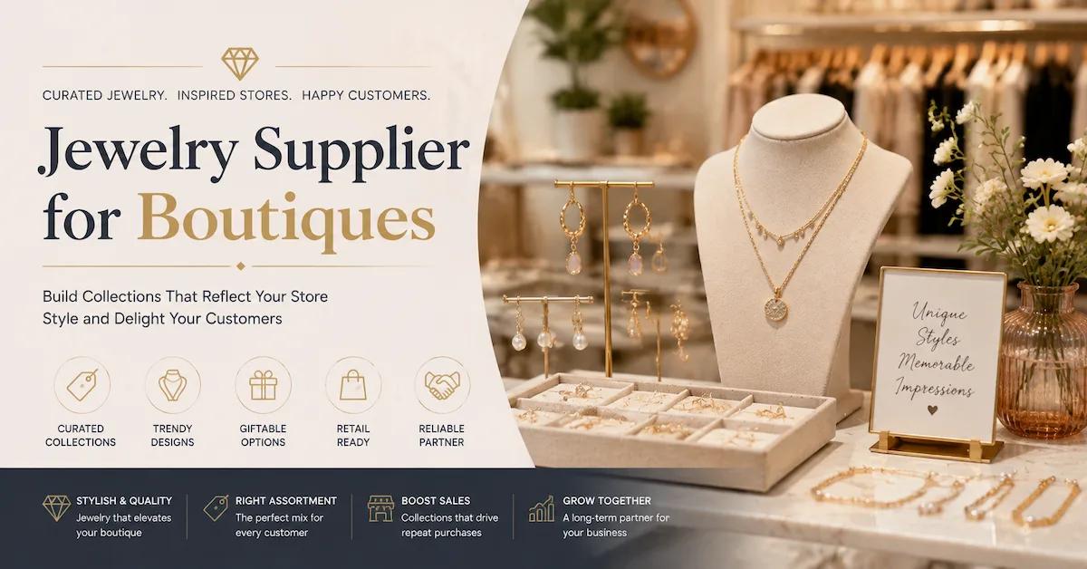 Jewelry Supplier for Boutiques: Build Curated Collections