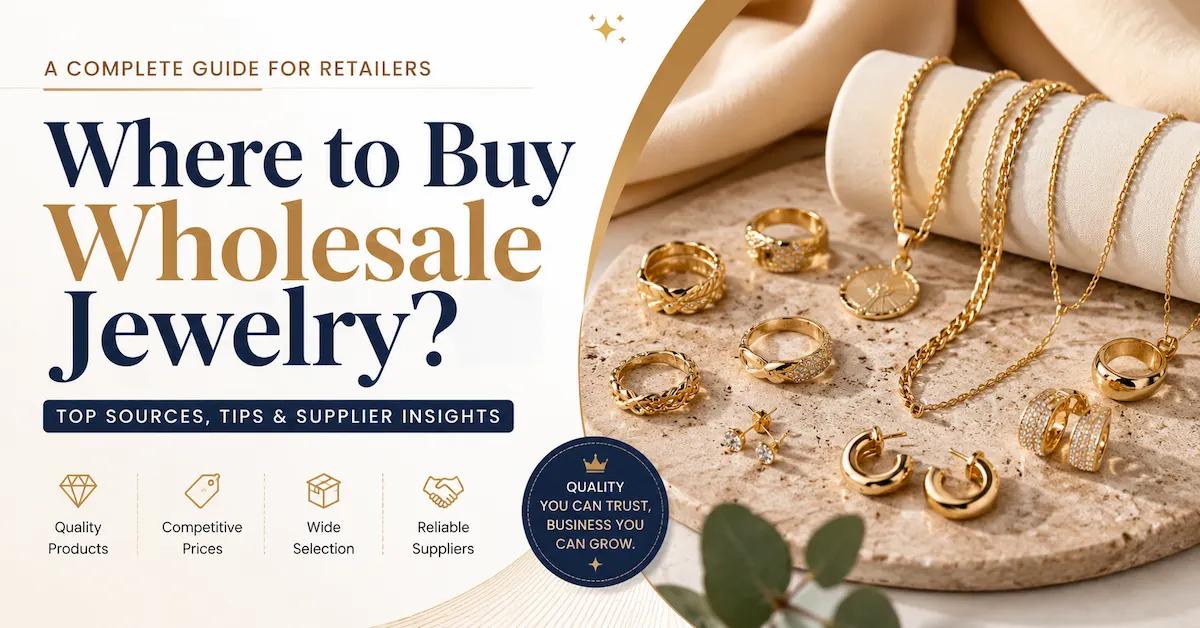 Where to Buy Wholesale Jewelry? Complete Sourcing Guide for Brands