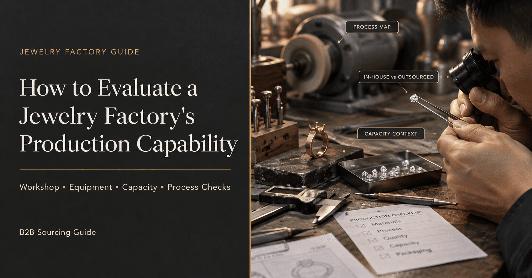 How to Evaluate a Jewelry Factory’s Production Capability